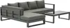 A sectional outdoor sofa and coffee table set. Produktbild-Vorschau