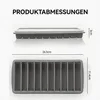 Eiswürfelform Silikon mit Deckel 2er Set, BPA-frei, Produktbild-Vorschau 7