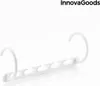 A white multi-hanger organizer with hooks for clothes, on a white background. The InnovaGoods logo is in the top right corner. Podgląd zdjęcia produktu