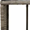 vidaXL Whirlpool-Umrandung Grau Poly Rattan und Massivholz Produktbild-Vorschau 7