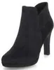 Tamaris: Botines negros para mujer, estilo casual Vista previa de la imagen del producto 10