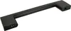 Czarny aluminiowy uchwyt meblowy 96 mm - Eleganckie, matowe Podgląd zdjęcia produktu 3