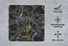 MuchoWow® Mauspad Mousepad Kassel - Deutschland - Karte - Produktbild-Vorschau 2