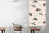 MuchoWow® Poster Zebra - Pflanzen - Rosa 80x120 cm - Produktbild-Vorschau 2