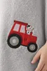 Ręcznik dziecięcy 100% bawełna 30x50 szary Traktor Podgląd zdjęcia produktu 2