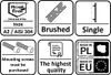 NAJDER Türgriff 45° - Edelstahl - 800 x 1000 mm - Produktbild-Vorschau 8