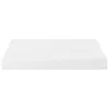 Wandschap zwevend 40x23,5x3,8 cm MDF hoogglans wit Productafbeelding-voorbeeld 4
