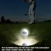 LED golfballen die in het donker oplichten, set van 6, in Productafbeelding-voorbeeld 3
