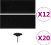 vidaXL Tende zanzariera per porte, 2 pezzi, magnetiche, Anteprima dell’immagine prodotto 8