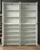 Garderobenschrank "Nevada" in weiß Schuhschrank 148x191 cm, Produktbild-Vorschau 4