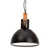 Industrialna Lampa Wisząca, 25 W, Czarna, Okrągła, 30 Cm, Podgląd zdjęcia produktu 3