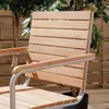 home24 Freischwinger - 2er-Set - Teak Massiv / Edelstahl - Produktbild-Vorschau 5