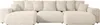 ALTDECOR Ecksofa mit Schlaffunktion und Bettkasten Corner Produktbild-Vorschau 2