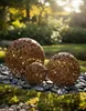 Kovová koule dekorace – trojúhelník D23cm otevřená Náhled obrázku produktu 1