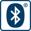 The image shows the Bluetooth logo with a registered trademark symbol. Voir les images du produit