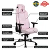 Arozzi Vernazza Supersoft™ Gamingstuhl - Rosa Produktbild-Vorschau 4