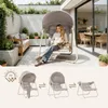 Ensemble de mobilier de jardin SoBuy : fauteuil suspendu, Voir les images du produit 9