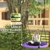 AIYAPLAY Altalena a nido Ø98 cm regolabile, altalena per Anteprima dell’immagine prodotto 6