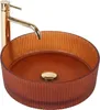 Lavabo Da Appoggio Rea Suri  Brown Anteprima dell’immagine prodotto 1