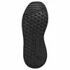 The bottom view of a black Adidas shoe sole. Podgląd zdjęcia produktu