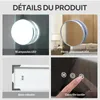 Puluomis miroir cosmétique Hollywood 18 LED 80x60cm 3 Voir les images du produit 6