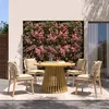 home24 Massiver Gartentisch - Akazie Massiv - Braun Produktbild-Vorschau 2