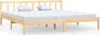 vidaXL Letto in legno massiccio di pino 180x200 cm Anteprima dell’immagine prodotto 1