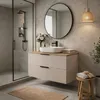 Waschtisch mit Unterschrank TIBU 80x50x46 Kaschmir Eiche Produktbild-Vorschau 3