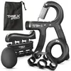 TREX SPORT Handtrainer Fingertrainer 5er Set TX-005HSA | Produktbild-Vorschau 1