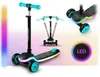 Ricokids Leddi LED balančná Kolobežka pre deti - čierna a Náhľad obrázku produktu 2
