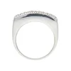 JuwelmaLux Ring 925/000 Silber mit Zirkonia, schwarz Produktbild-Vorschau 2