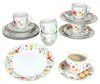 18tlg Kaffeeservice Variant Blümchen Porzellan 6 Pers. Produktbild-Vorschau 1