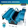 HAZET Metall-Werkzeugkasten, leer, L x B x H: 575 mm x 210 Anteprima dell’immagine prodotto 14