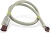 A flexible hose with connectors on both ends, secured with yellow ties. Produktbild-Vorschau