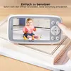 4 pouces Babyphone avec 2 caméras VOX vision nocturne Voir les images du produit 12