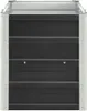 DELUKE® Hochbeet für Garten OSKAR Anthrazit | 240x40x45cm | Produktbild-Vorschau 3