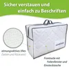 2x Aufbewahrungstasche für Bettdecken - Tasche Aufbewahrung Produktbild-Vorschau 4