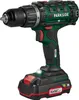 A cordless drill with battery and charger, shown against a white background. Produktbild-Vorschau