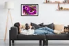 Bild 60x40 MDF-Rahmen, Wandkunst Schmetterling auf einer Produktbild-Vorschau 2