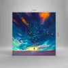 Bilder auf glas - Abstraktion Ballon - 70x70cm - Glasbilder Produktbild-Vorschau 3