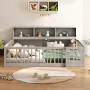 A child's bedroom with a grey daybed, toys, and decorative items. Produktbild-Vorschau