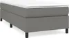 vidaXL Boxspringbettgestell Dunkelgrau 100x200 cm Stoff Produktbild-Vorschau 1