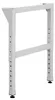 Werkbankfuß, höhenverstellbar H580-980xT700mm, RAL 7035 Produktbild-Vorschau 4