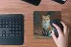 MuchoWow® Mauspad Mousepad Fuchs - Makro - Rot 20x20 cm - Produktbild-Vorschau 4