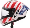 LS2 Integralhelm FF805 Thunder Carbon GP Aero XL Weiß / Rot Produktbild-Vorschau 8