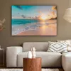 MuchoWow® - Leinwandbilder - Sonnenuntergang - Strand - Produktbild-Vorschau 5