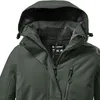Close-up of the upper chest area of a green jacket. Produktbild-Vorschau