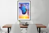 MuchoWow® Gerahmtes Poster Schmetterling - Sonnenuntergang Produktbild-Vorschau 3