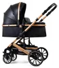 Pixini Kinderwagen Kalani 3in1 schwarz / gold Produktbild-Vorschau 2
