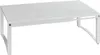 A white, extendable shelf unit is shown against a white background. Anteprima dell’immagine prodotto